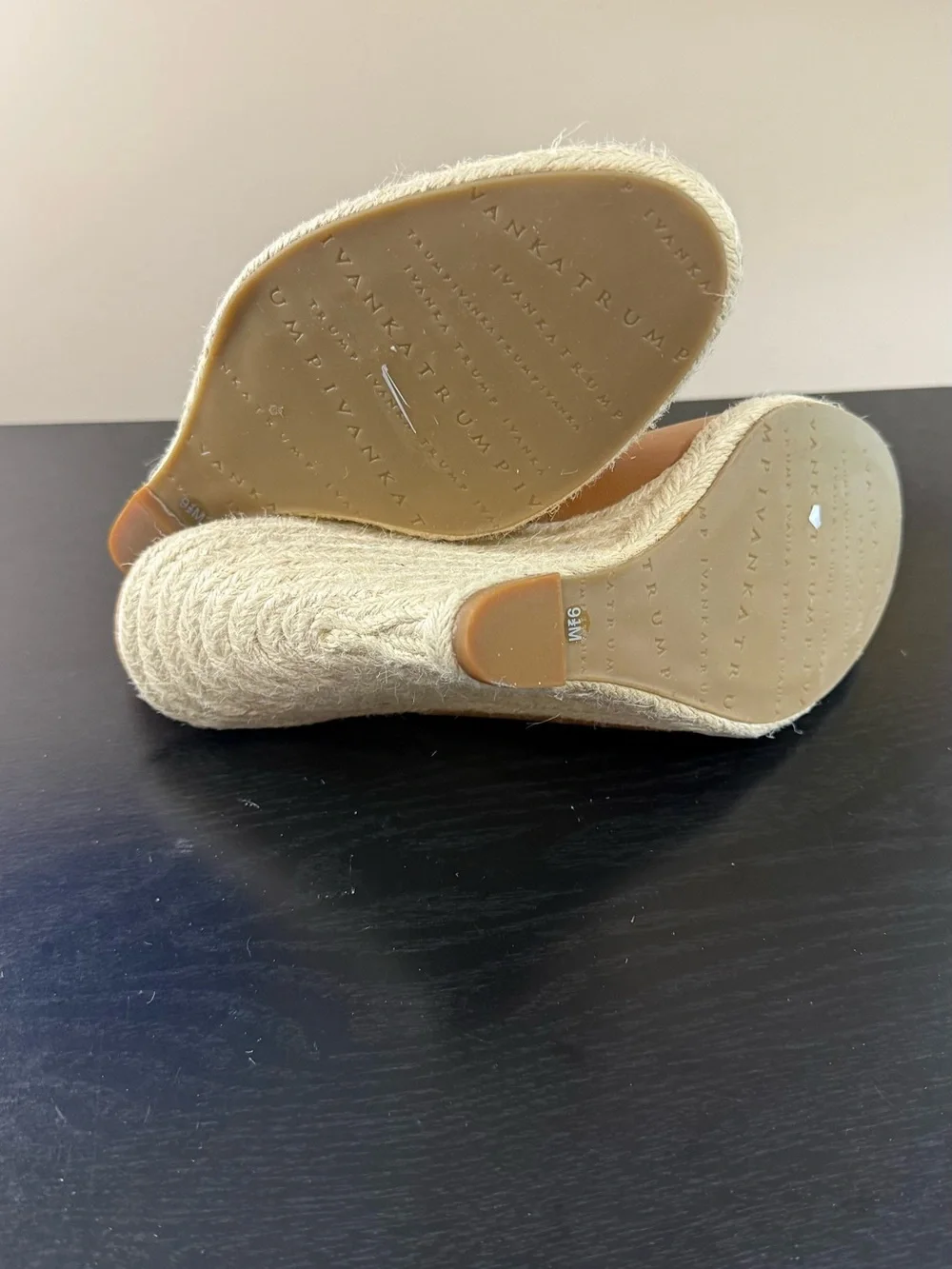 Ivanka Trump tan leather